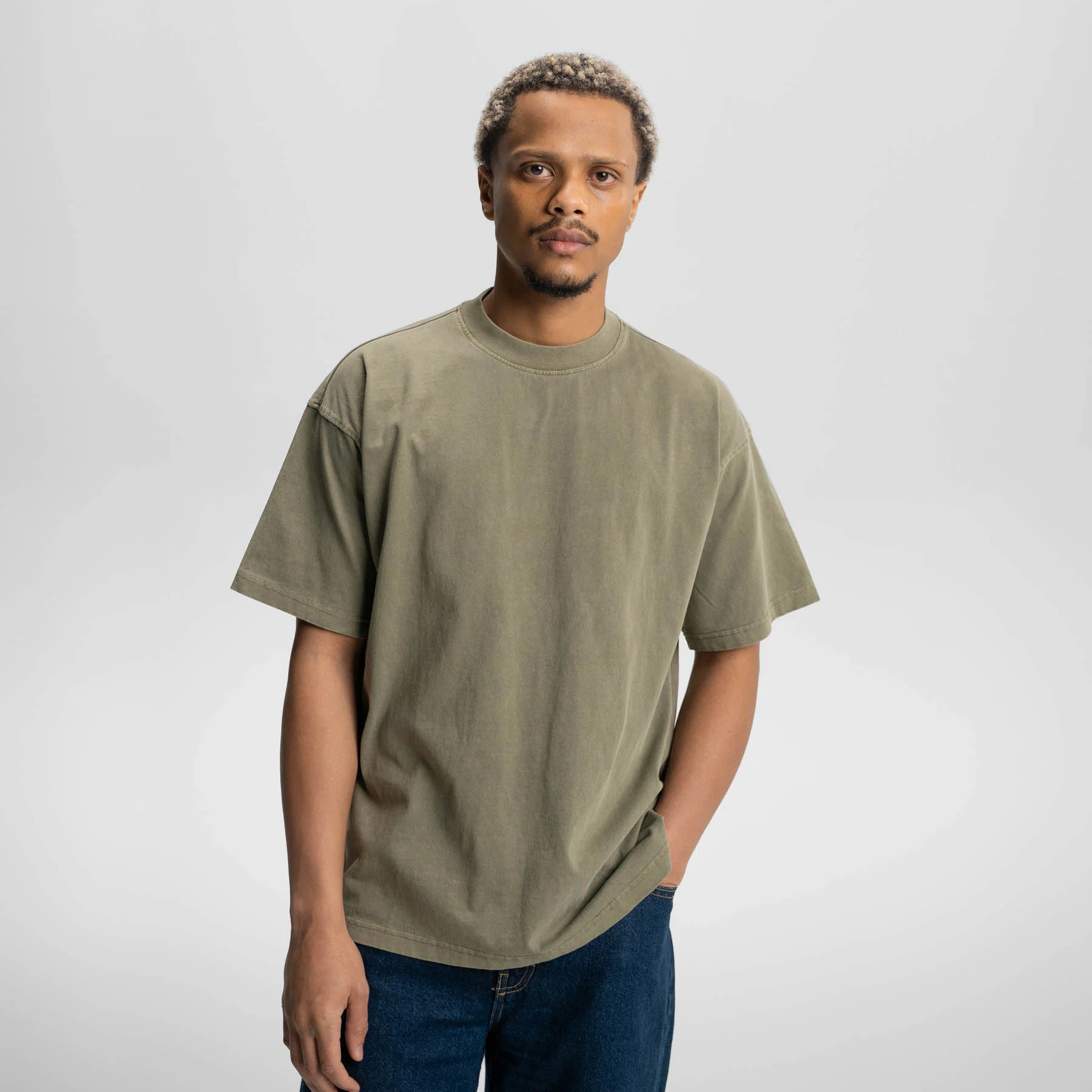 Staple 5-Pack Relaxed Wash T-Shirt in Five Washed Colors