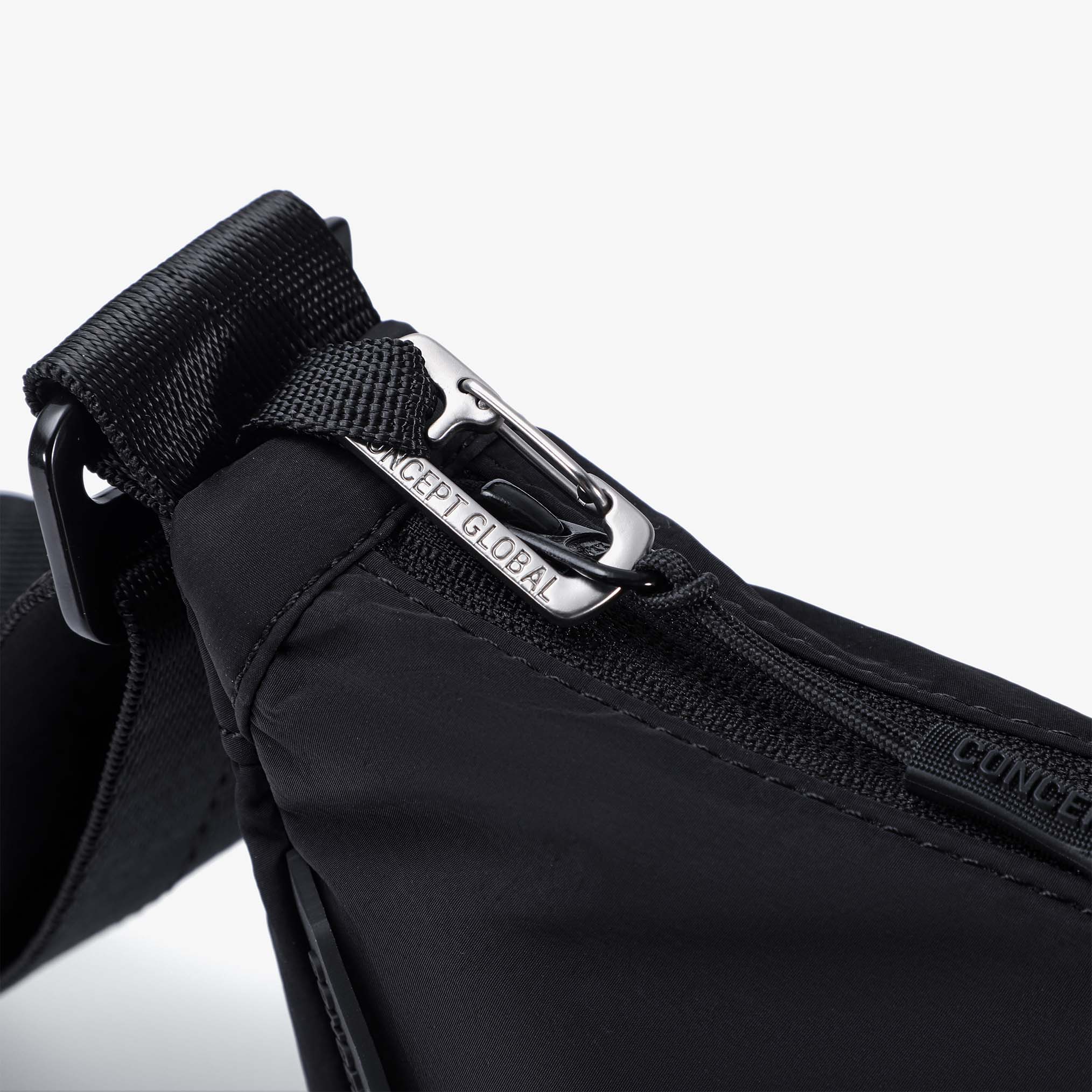 CG Crescent slingväska crossbody med dolda säkerhetsfunktioner
