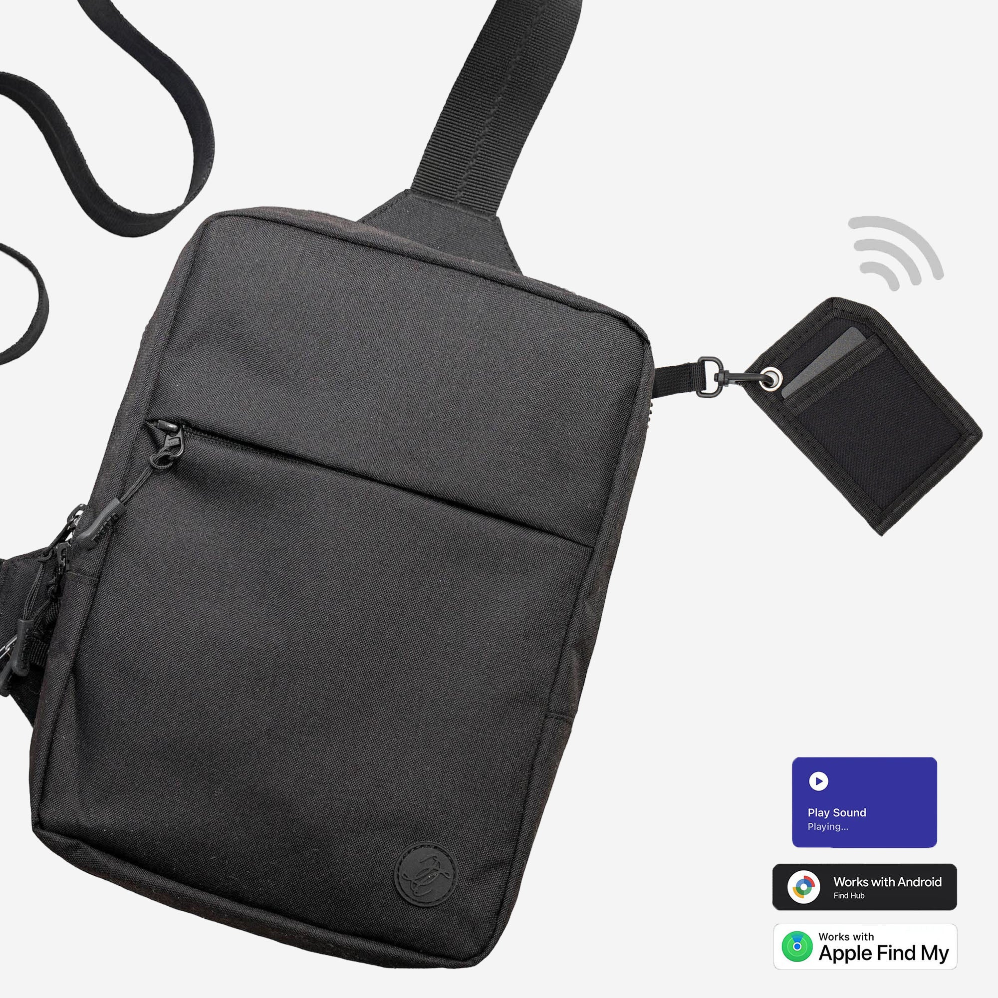 CG x RhinoKey® Smart Sling Bag Bundel met Find My-tracking