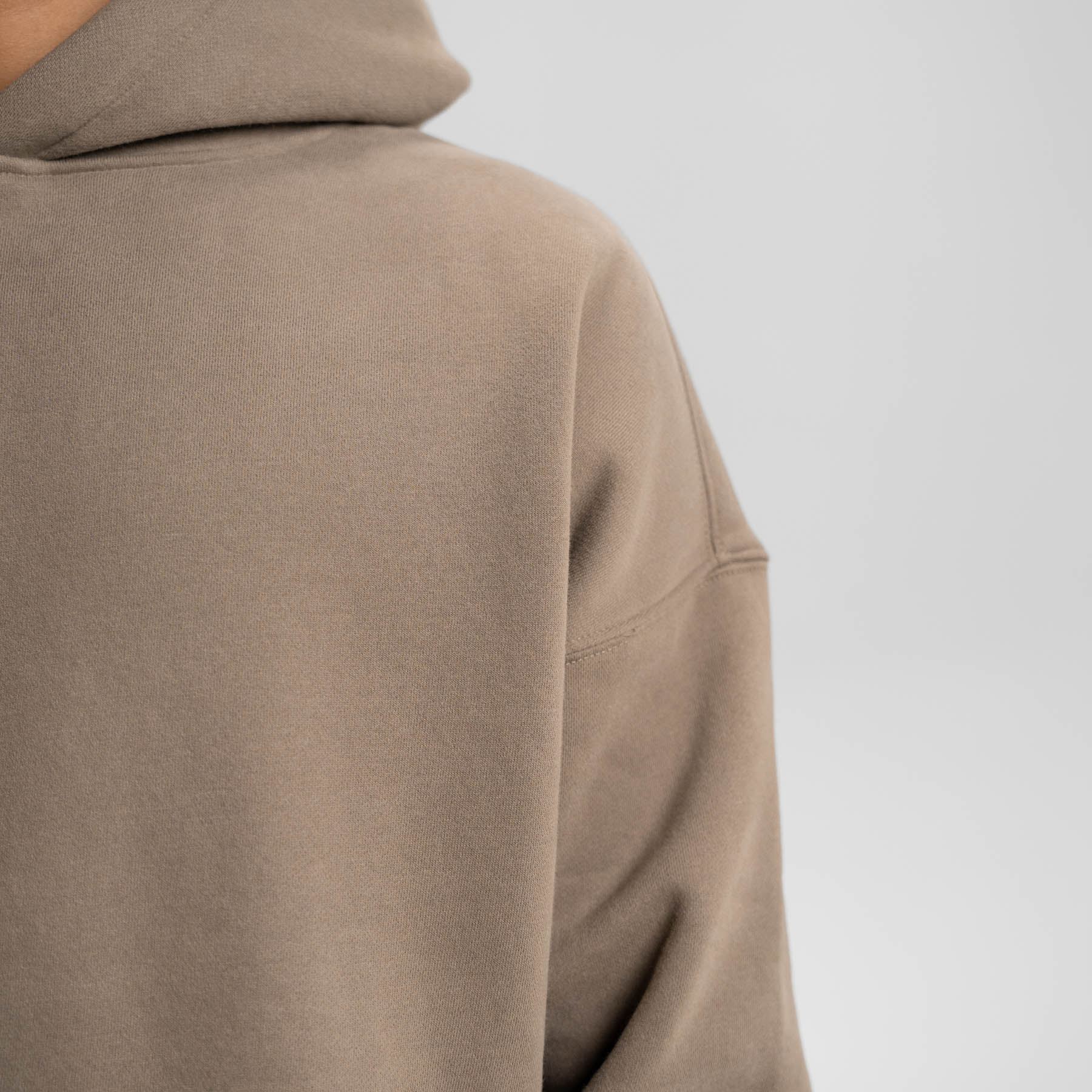 Relaxed Soft Hoodie 350 GSM løs pasform med drop shoulder
