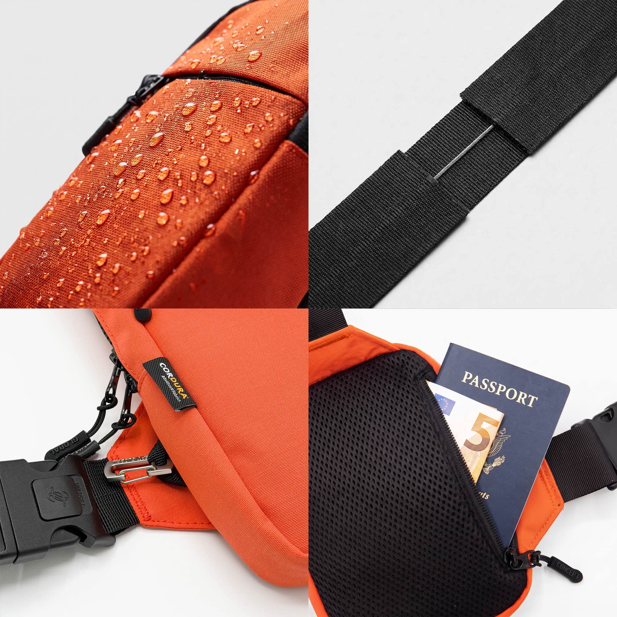 Travel Sling Bag 2.0, the Next Version of Our Original Sling