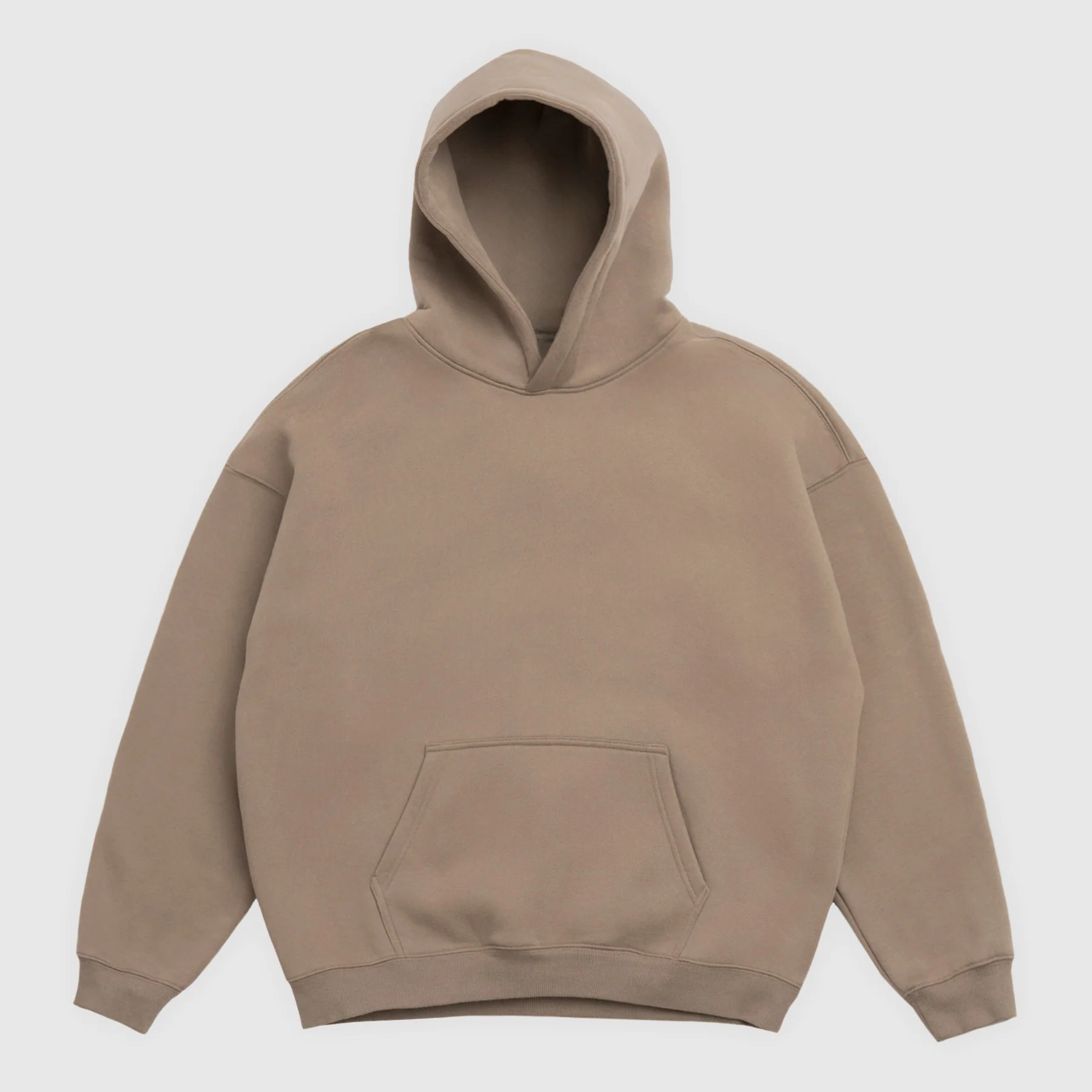 Relaxed Soft Hoodie 350 GSM løs pasform med drop shoulder