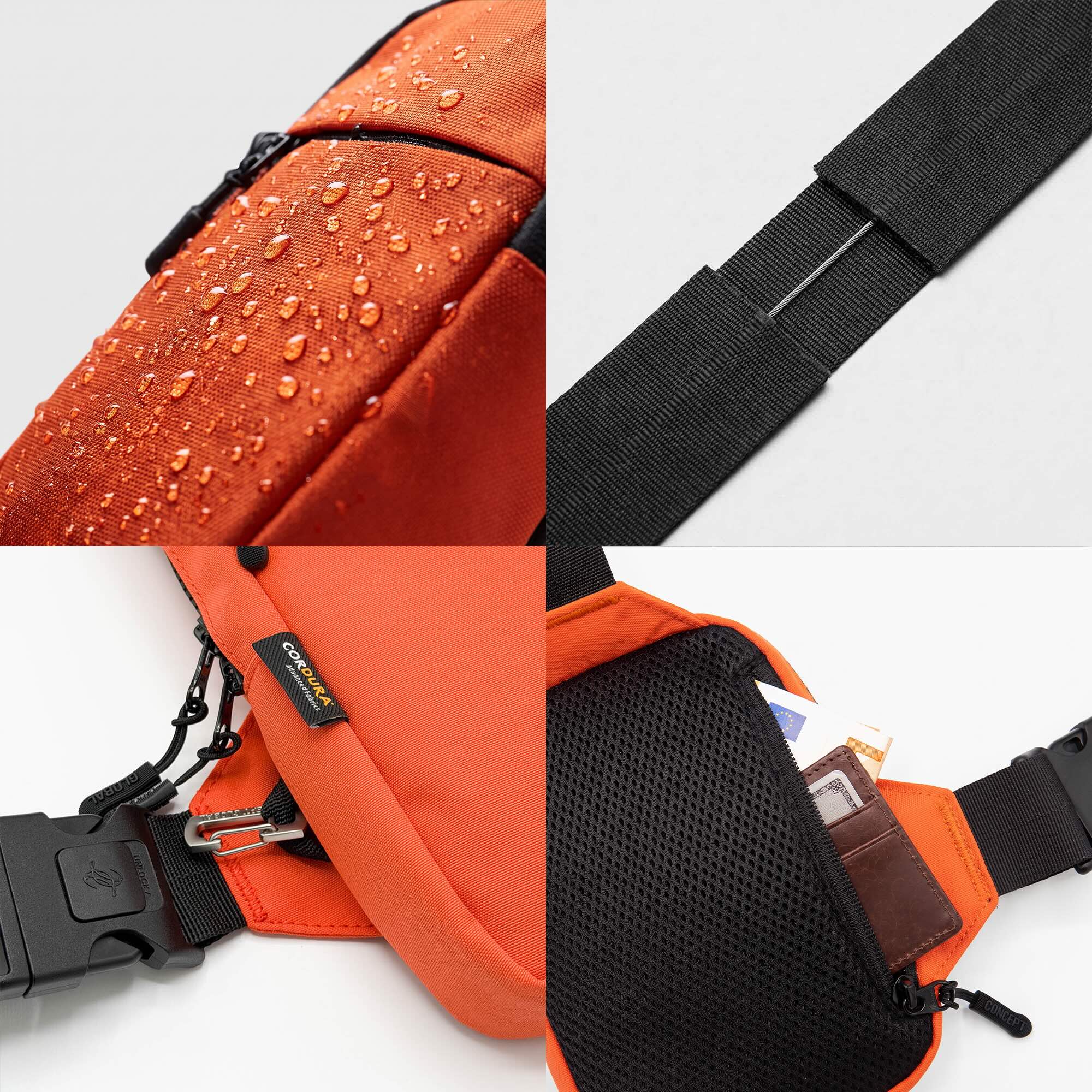 Travel Sling Bag 2.0, the Next Version of Our Original Sling