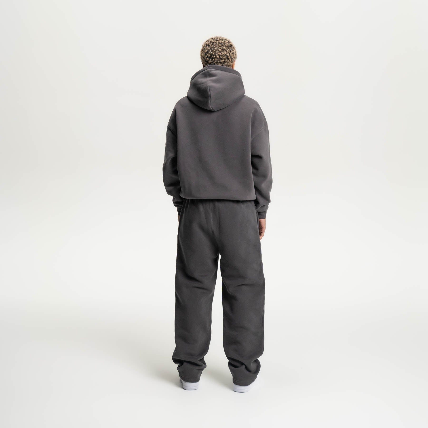 Relaxed Soft Hoodie 350 GSM løs pasform med drop shoulder